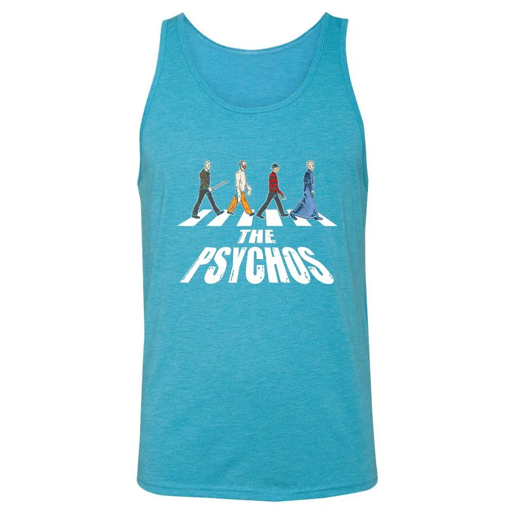 Unisex Jersey Tank - YD9E17VK - Aqua Triblend - 3