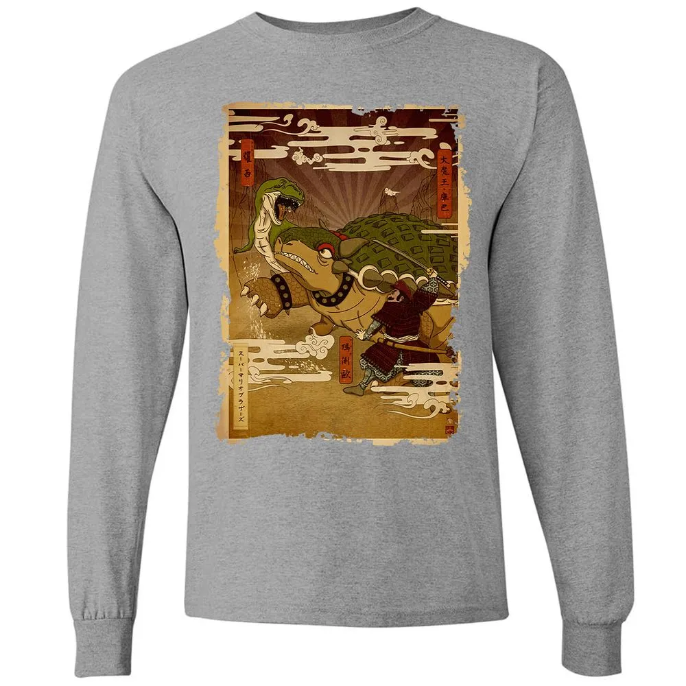 Long Sleeve T-Shirt - YGZP9CC4 - Graphite Heather - 6