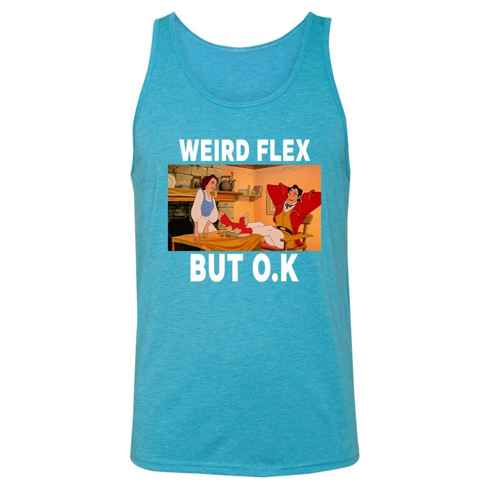 Unisex Jersey Tank - VRNZH87V - Aqua Triblend - 3