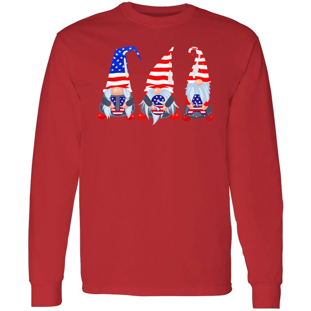Long Sleeve T-Shirt - AETDZ14S - Red - 14