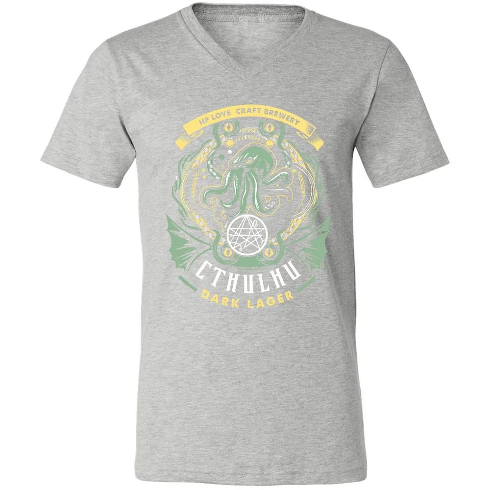 Unisex V-Neck T-Shirt - WTNN8CLH - Athletic Heather - 7