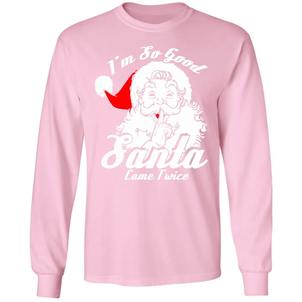 Long Sleeve T-Shirt - V9E4M13Y - Light Pink - 3