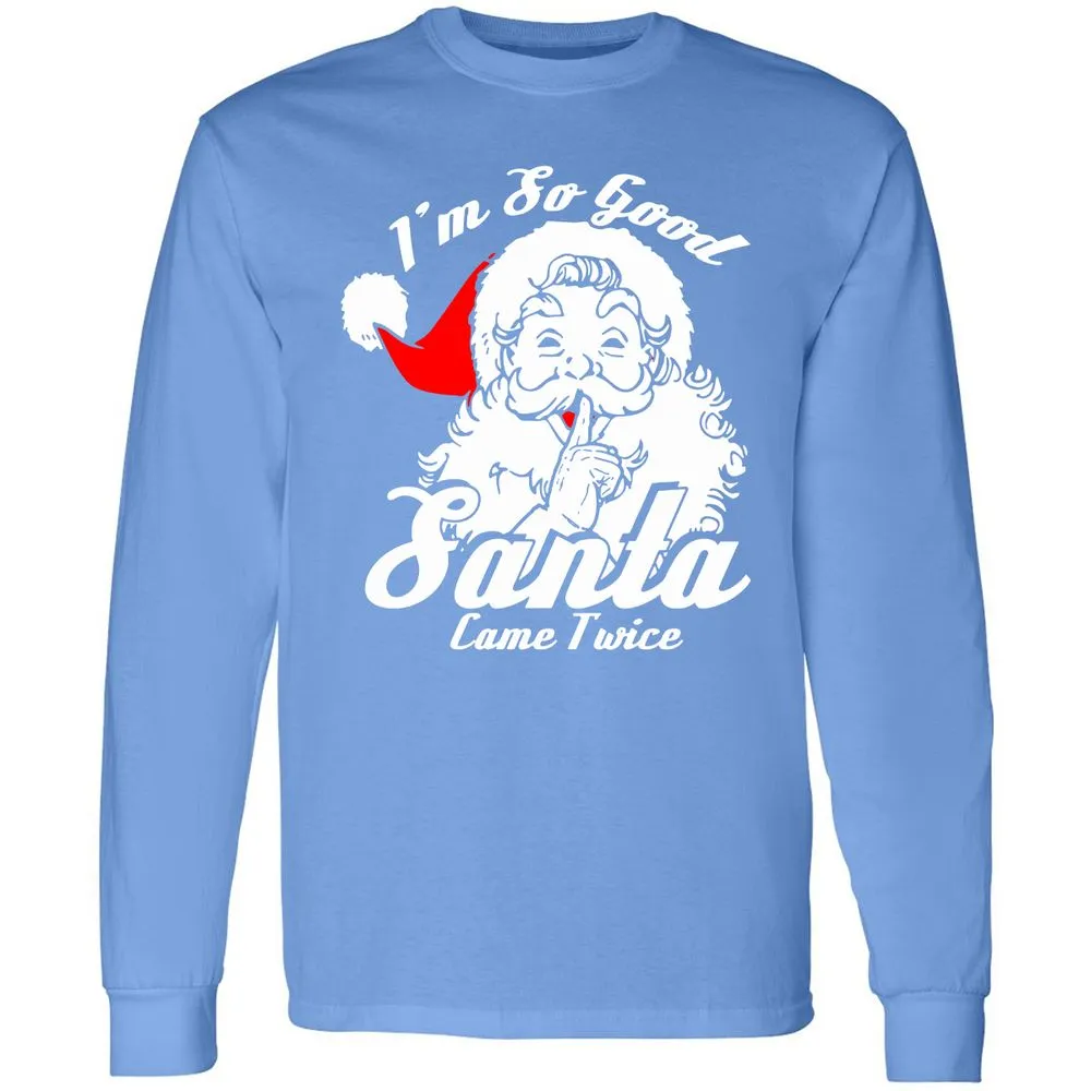 Long Sleeve T-Shirt - V9E4M13Y - Carolina Blue - 12