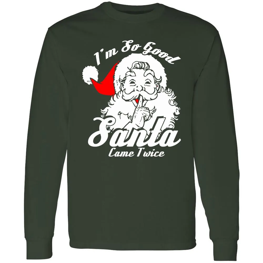 Long Sleeve T-Shirt - V9E4M13Y - Forest Green - 4