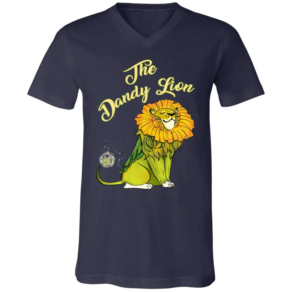 Unisex V-Neck T-Shirt - RH3UG85U - Navy - 2