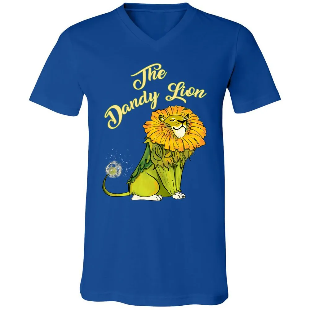 Unisex V-Neck T-Shirt - RH3UG85U - True Royal - 4