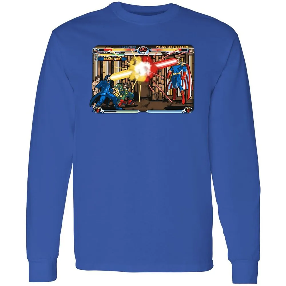 Long Sleeve T-Shirt - 6C6R6PWY - Royal - 8