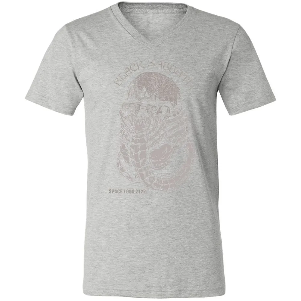 Unisex V-Neck T-Shirt - LQ8MRMA3 - Athletic Heather - 7
