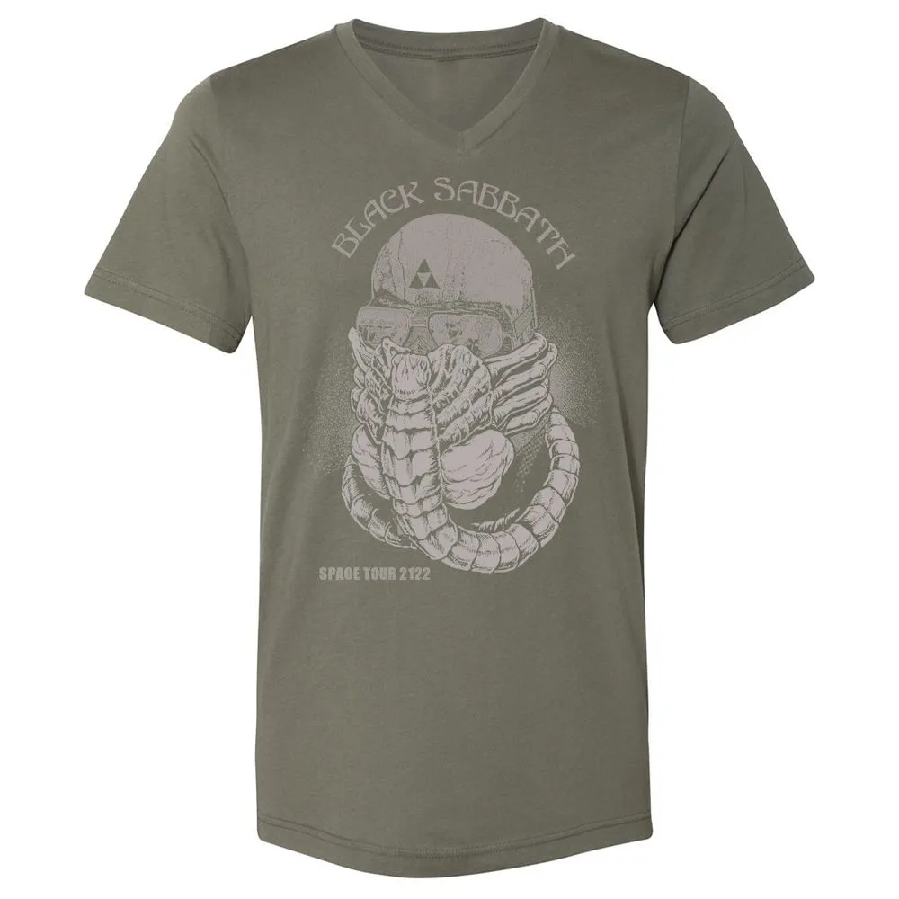 Unisex V-Neck T-Shirt - LQ8MRMA3 - Military Green - 10