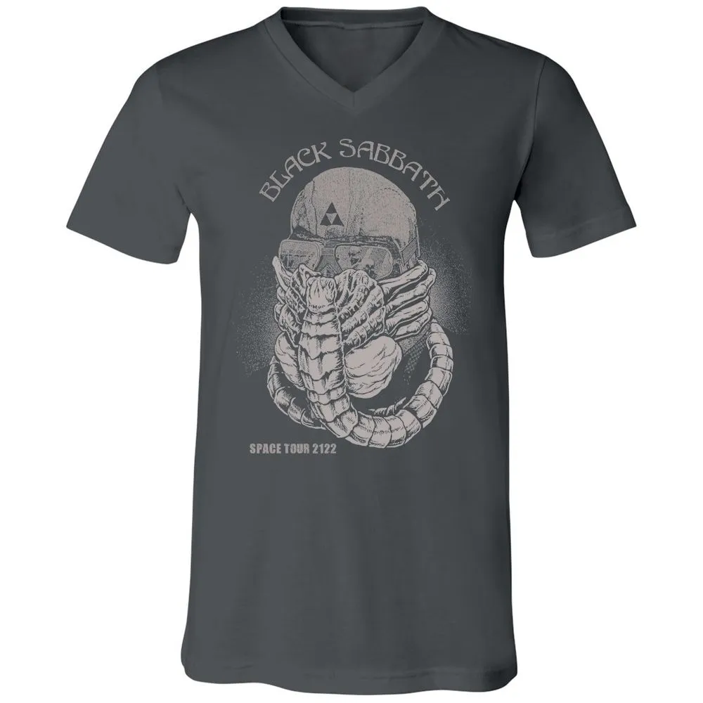 Unisex V-Neck T-Shirt - LQ8MRMA3 - Asphalt - 12