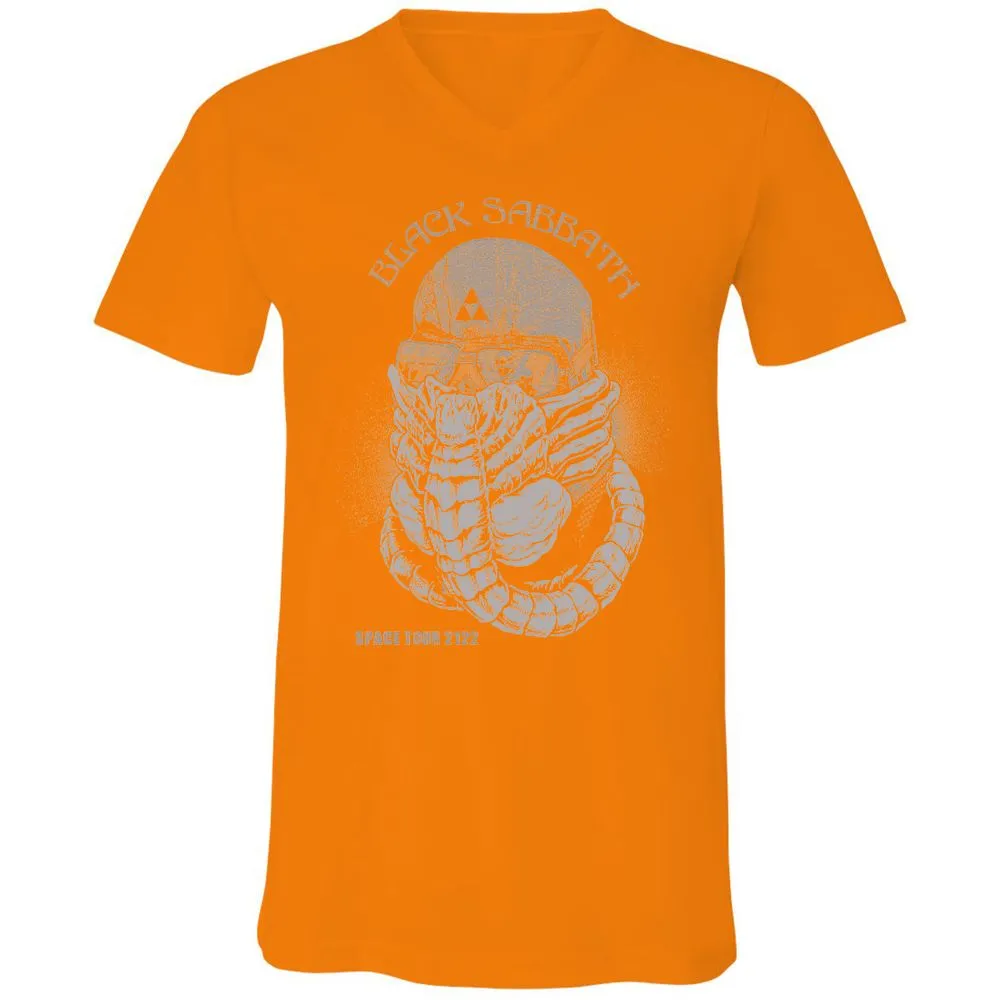 Unisex V-Neck T-Shirt - LQ8MRMA3 - Orange - 11