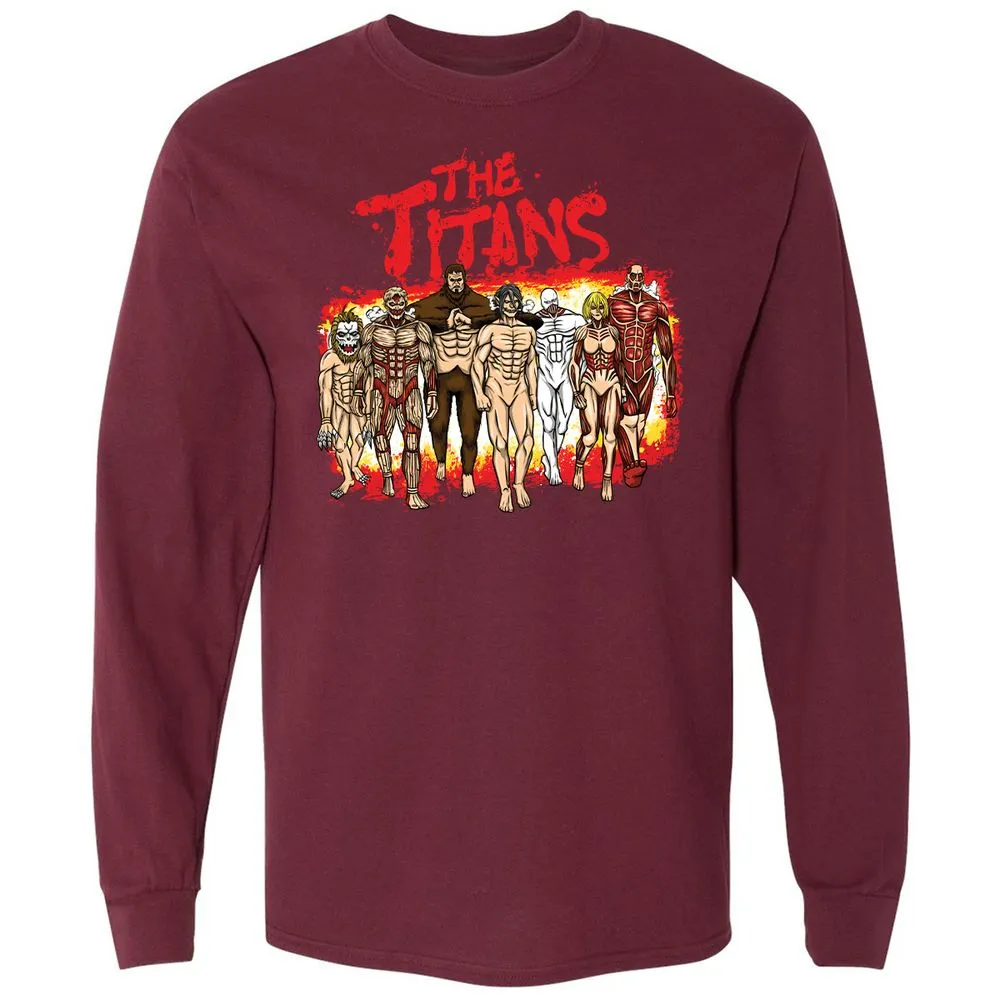 Long Sleeve T-Shirt - 1R1SG6Y8 - Maroon - 11