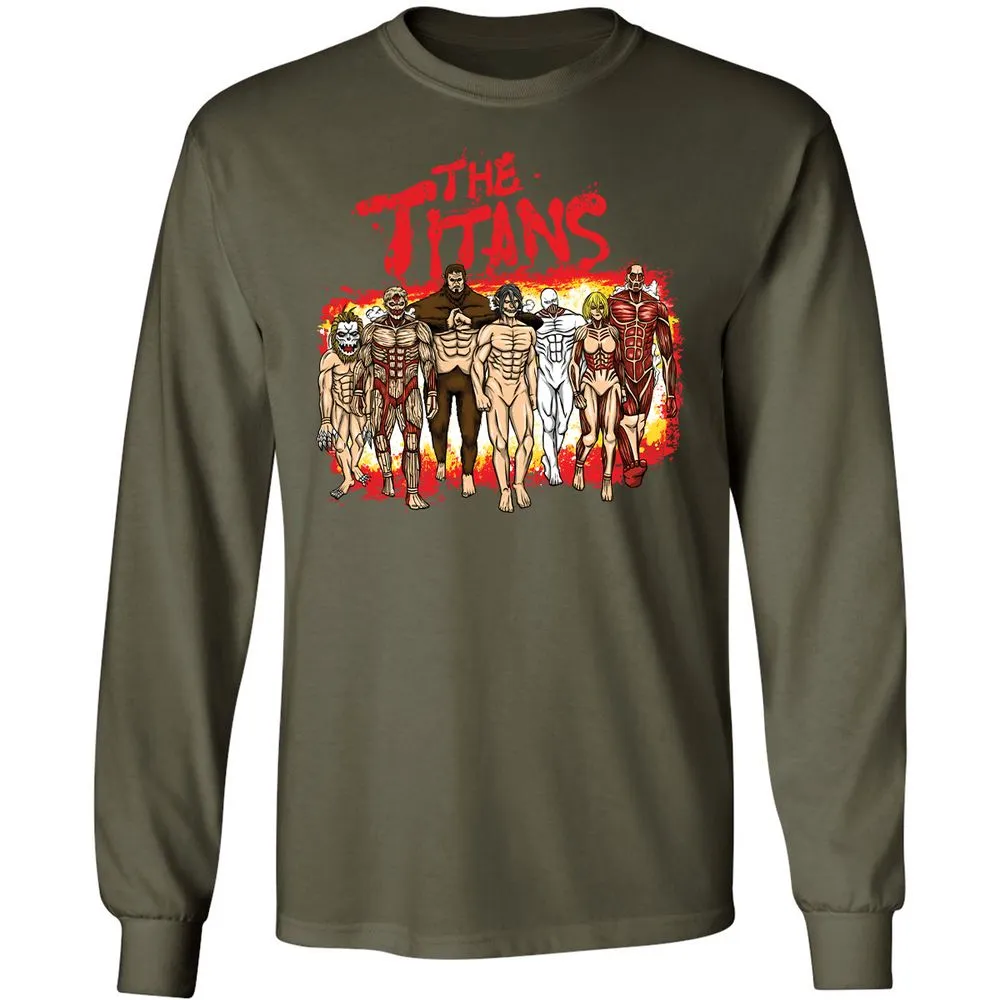 Long Sleeve T-Shirt - 1R1SG6Y8 - Military Green - 16