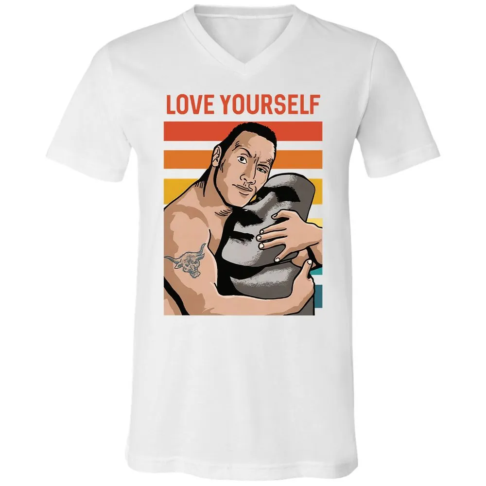 Unisex V-Neck T-Shirt - 1NVH47DA - White - 5