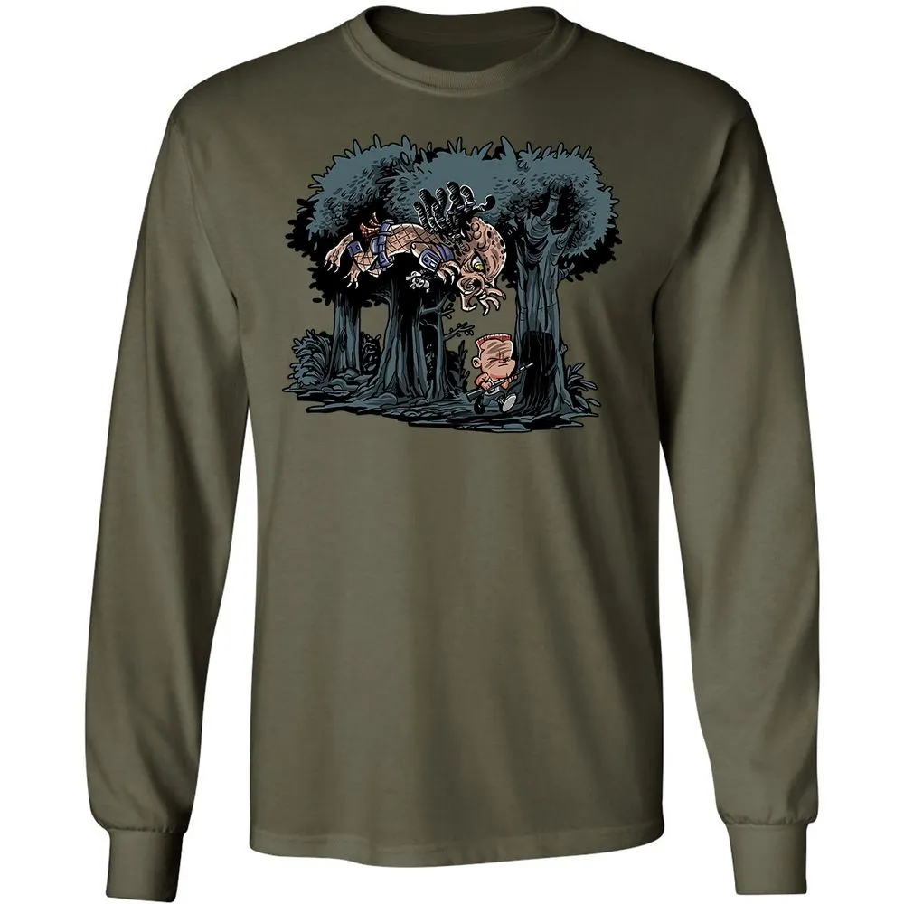 Long Sleeve T-Shirt - S1GFLMPH - Military Green - 16
