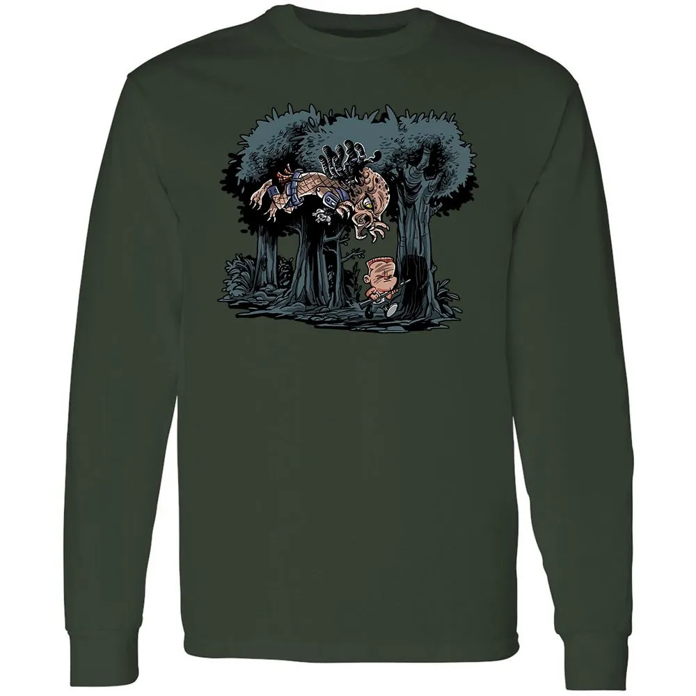 Long Sleeve T-Shirt - S1GFLMPH - Forest Green - 4
