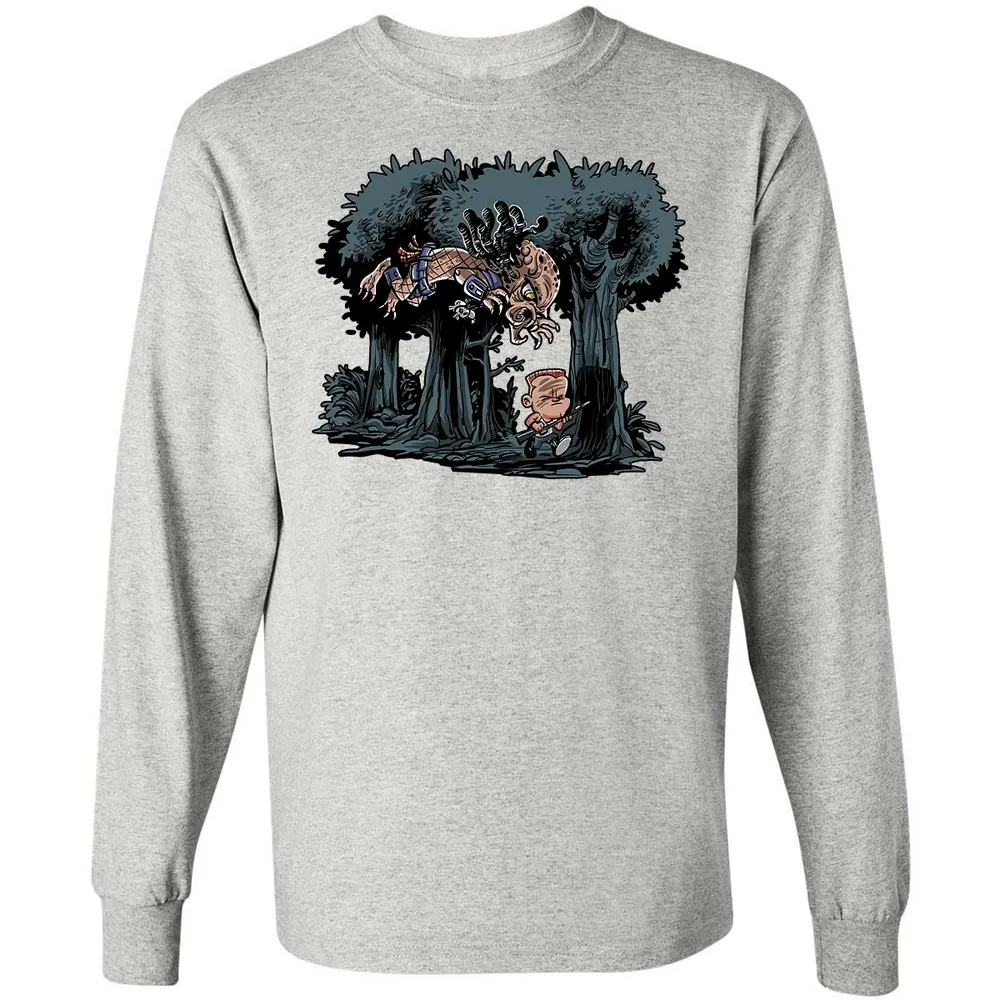 Long Sleeve T-Shirt - S1GFLMPH - Ash - 7