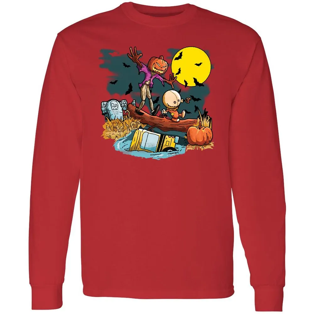 Long Sleeve T-Shirt - YYSDVDP3 - Red - 14