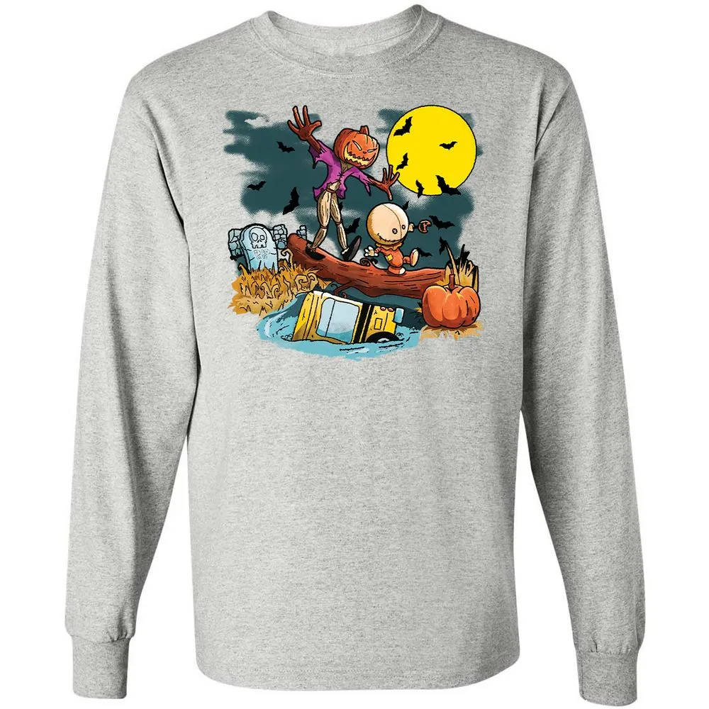 Long Sleeve T-Shirt - YYSDVDP3 - Ash - 7
