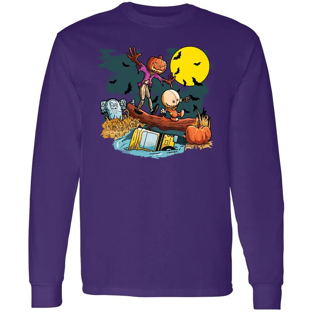 Long Sleeve T-Shirt - YYSDVDP3 - Purple - 13