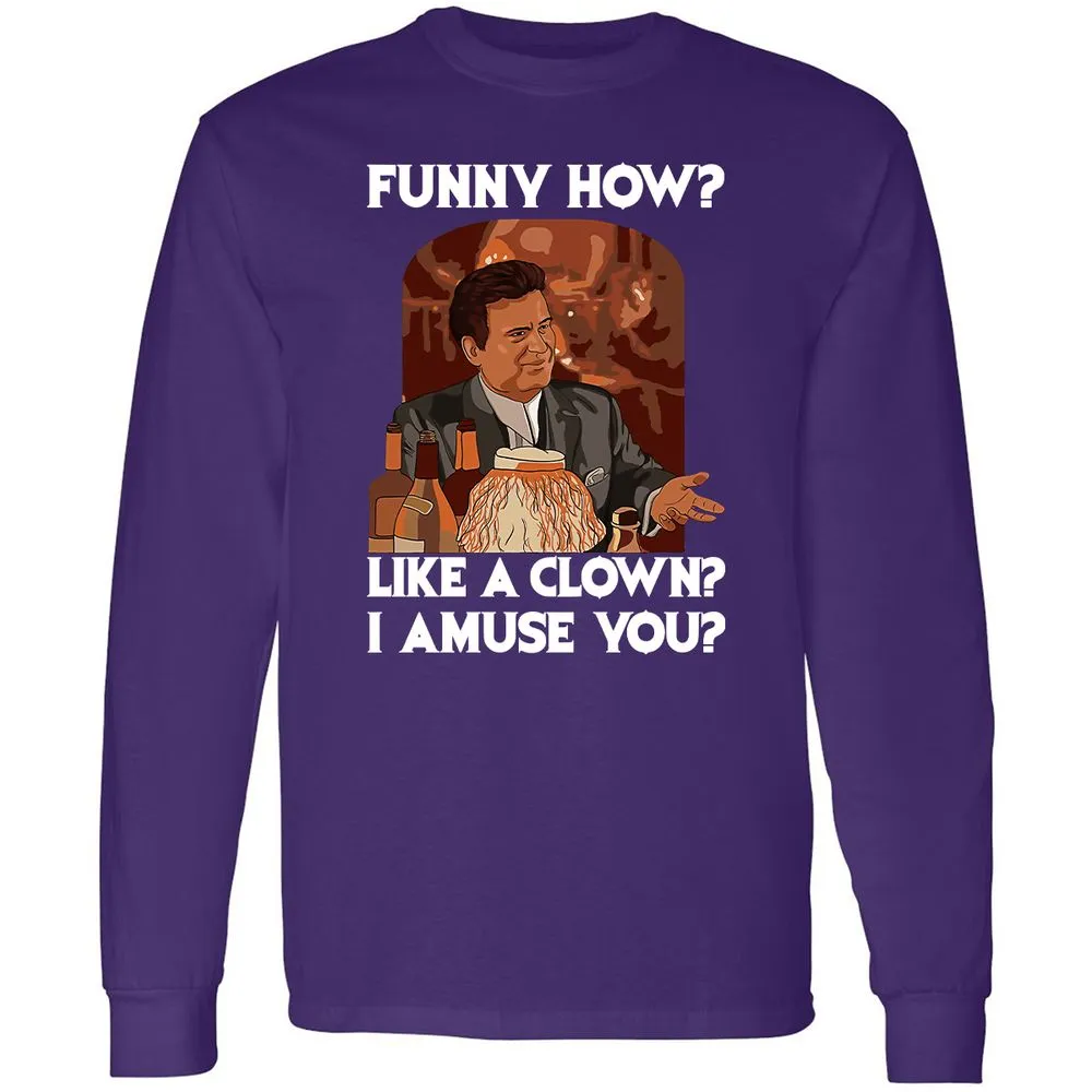 Long Sleeve T-Shirt - VZDB5D63 - Purple - 13