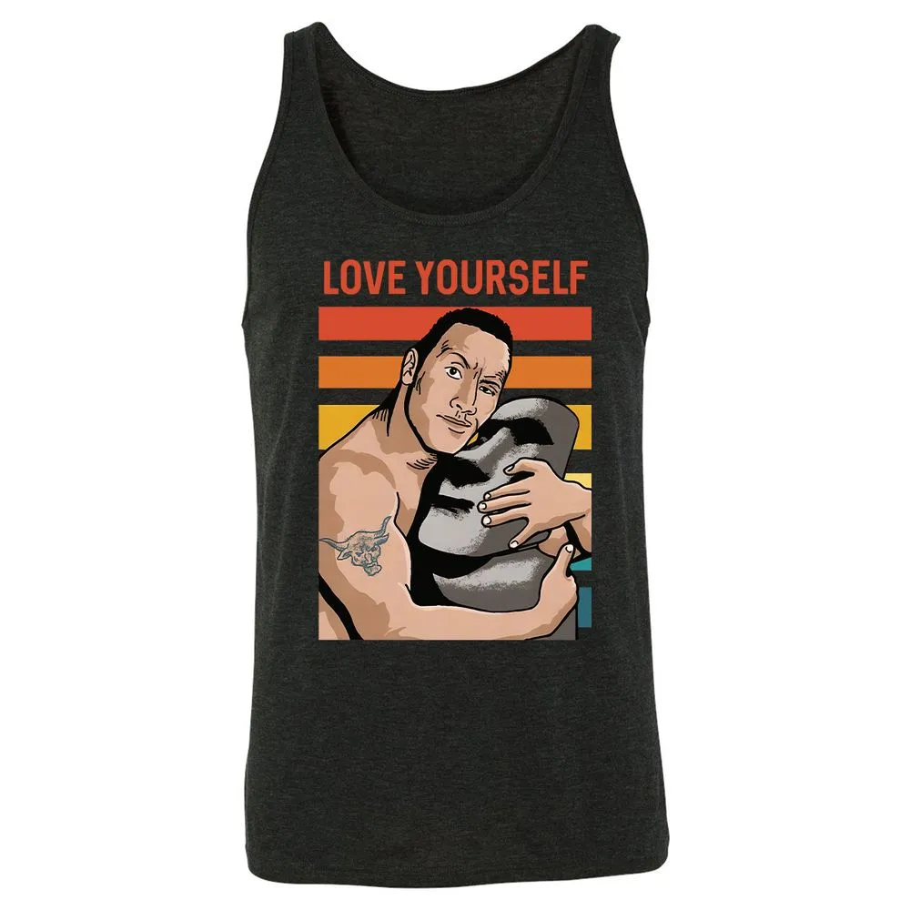 Unisex Jersey Tank - N9CTKVDV - Charcoal Black Triblend - 5