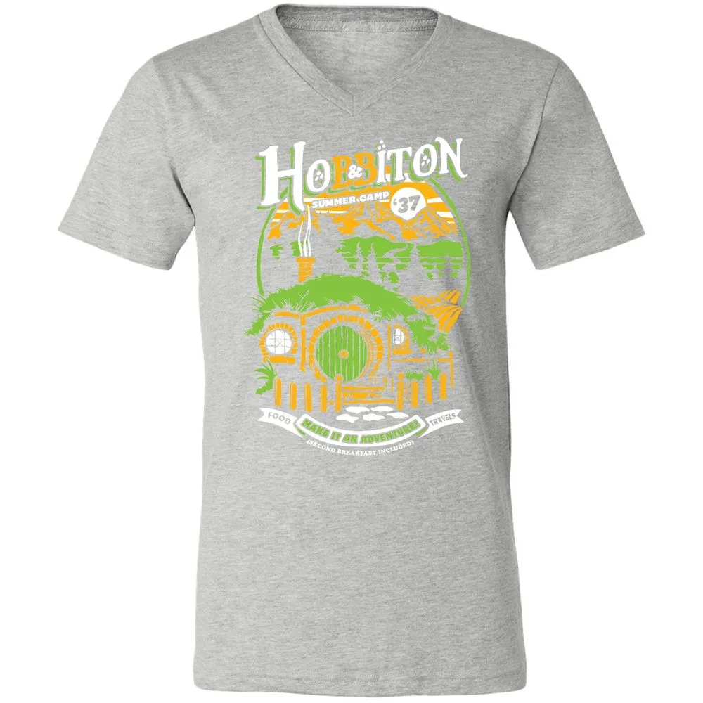 Unisex V-Neck T-Shirt - F7FURN7Q - Athletic Heather - 7