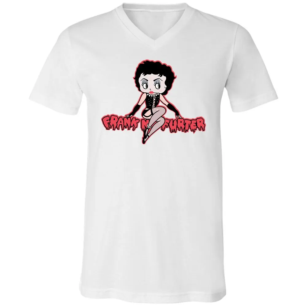 Unisex V-Neck T-Shirt - STD6JFVY - White - 5