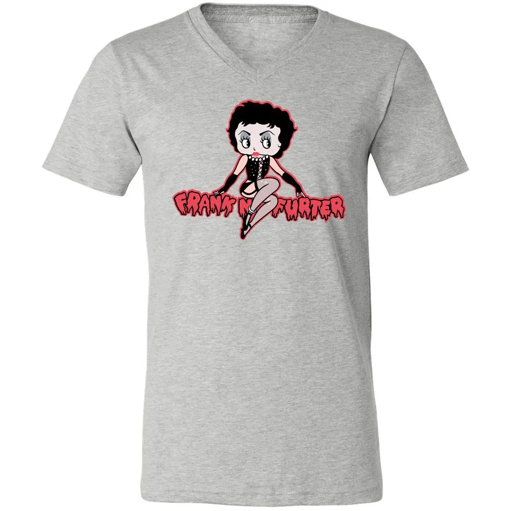 Unisex V-Neck T-Shirt - STD6JFVY - Athletic Heather - 7