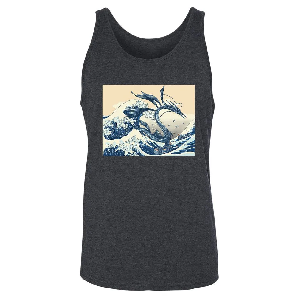 Unisex Jersey Tank - 1MF6MK8R - Dark Grey Heather - 6