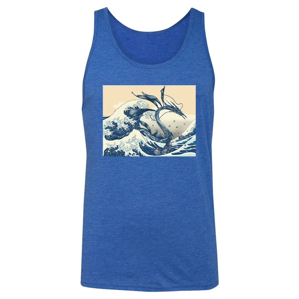 Unisex Jersey Tank - 1MF6MK8R - True Royal Triblend - 12