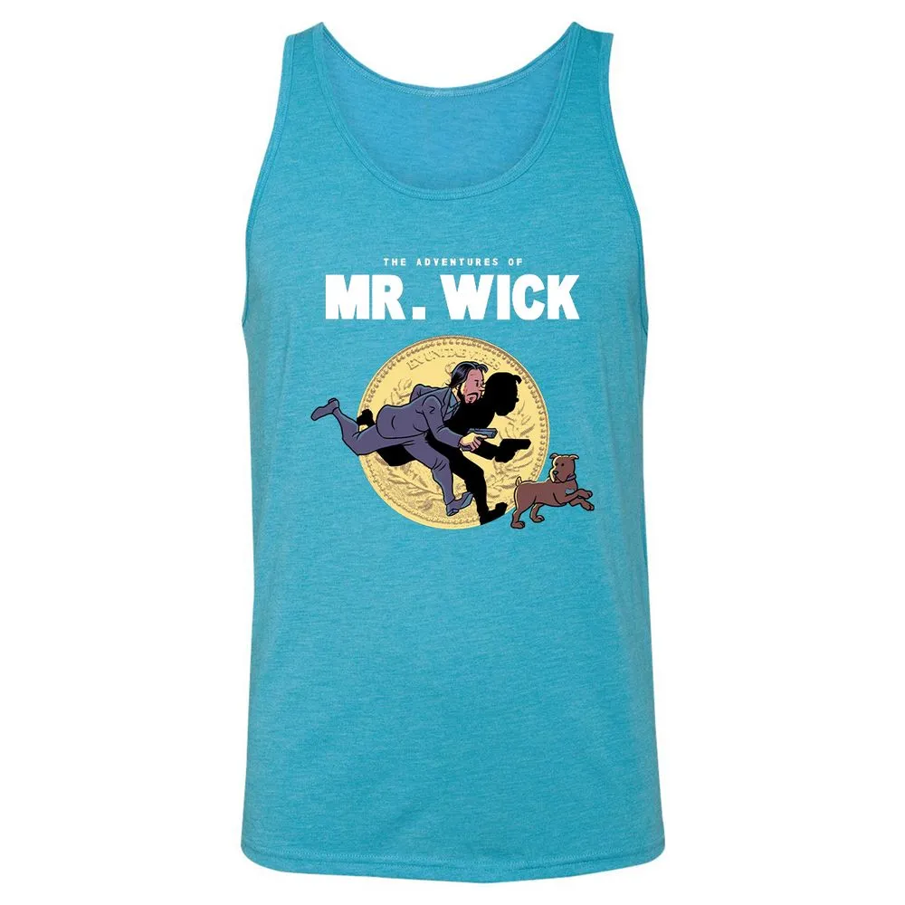 Unisex Jersey Tank - Y2ZPJ6PR - Aqua Triblend - 3