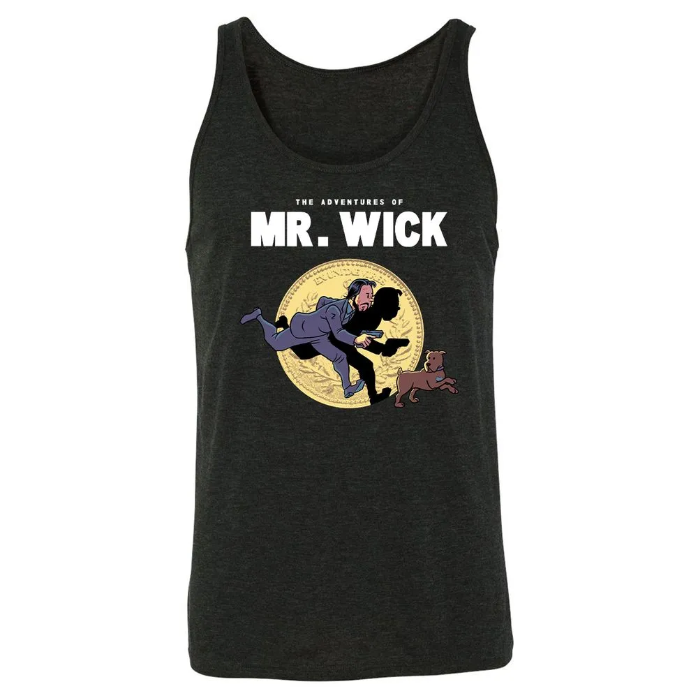 Unisex Jersey Tank - Y2ZPJ6PR - Charcoal Black Triblend - 5