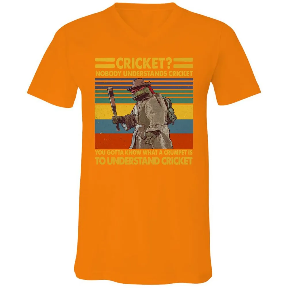 Unisex V-Neck T-Shirt - NVGAM4PP - Orange - 11