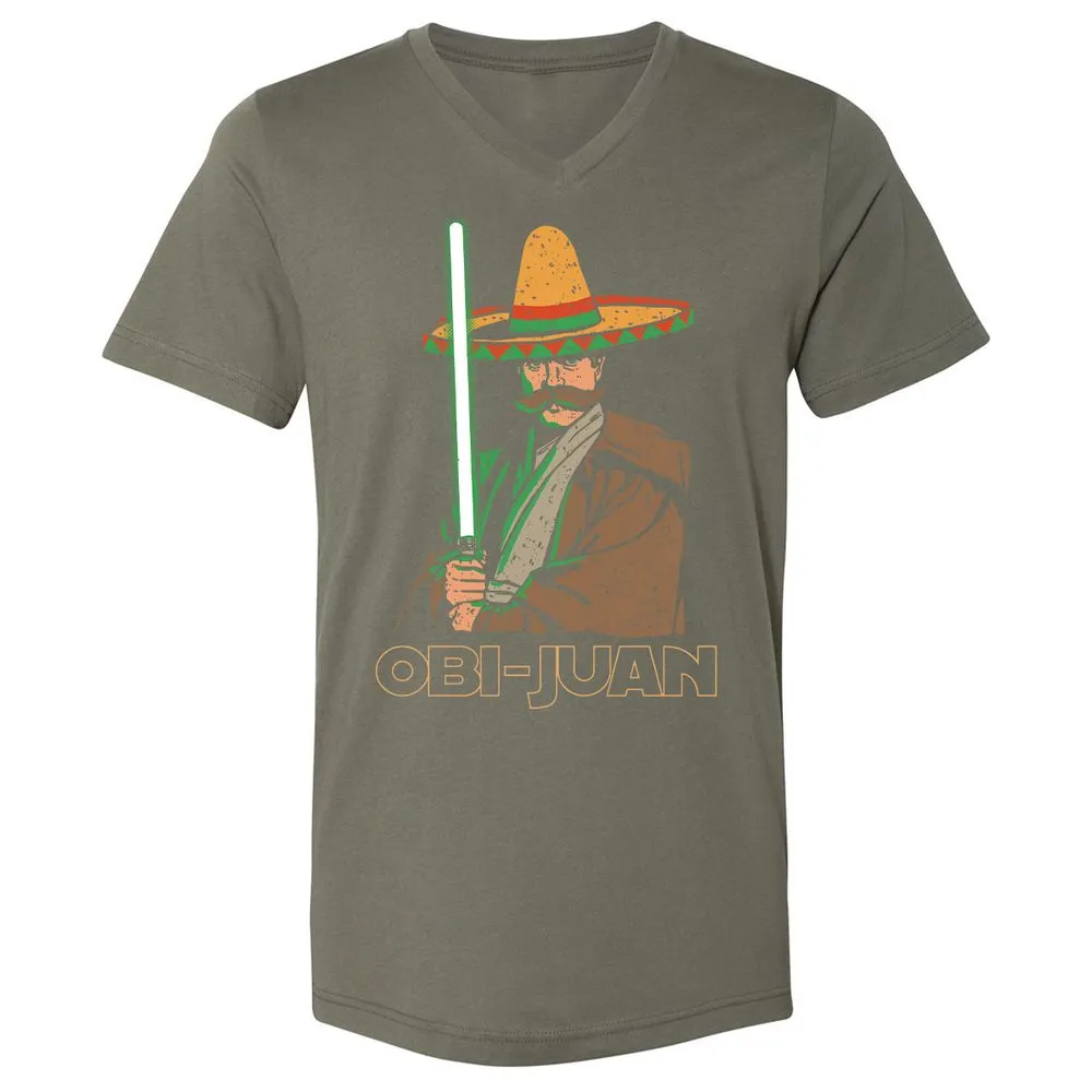Unisex V-Neck T-Shirt - K1DS1EJ7 - Military Green - 10
