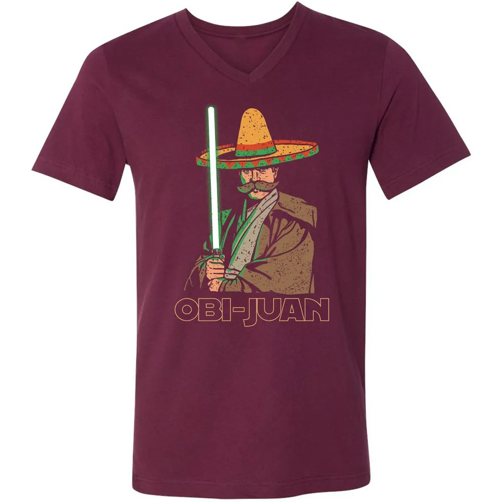 Unisex V-Neck T-Shirt - K1DS1EJ7 - Maroon - 6