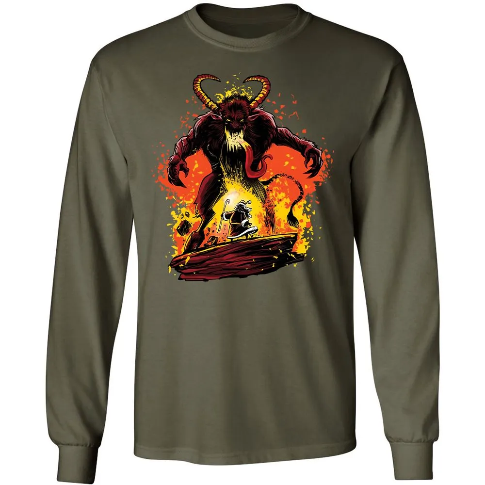 Long Sleeve T-Shirt - 1A6VJ9FY - Military Green - 16