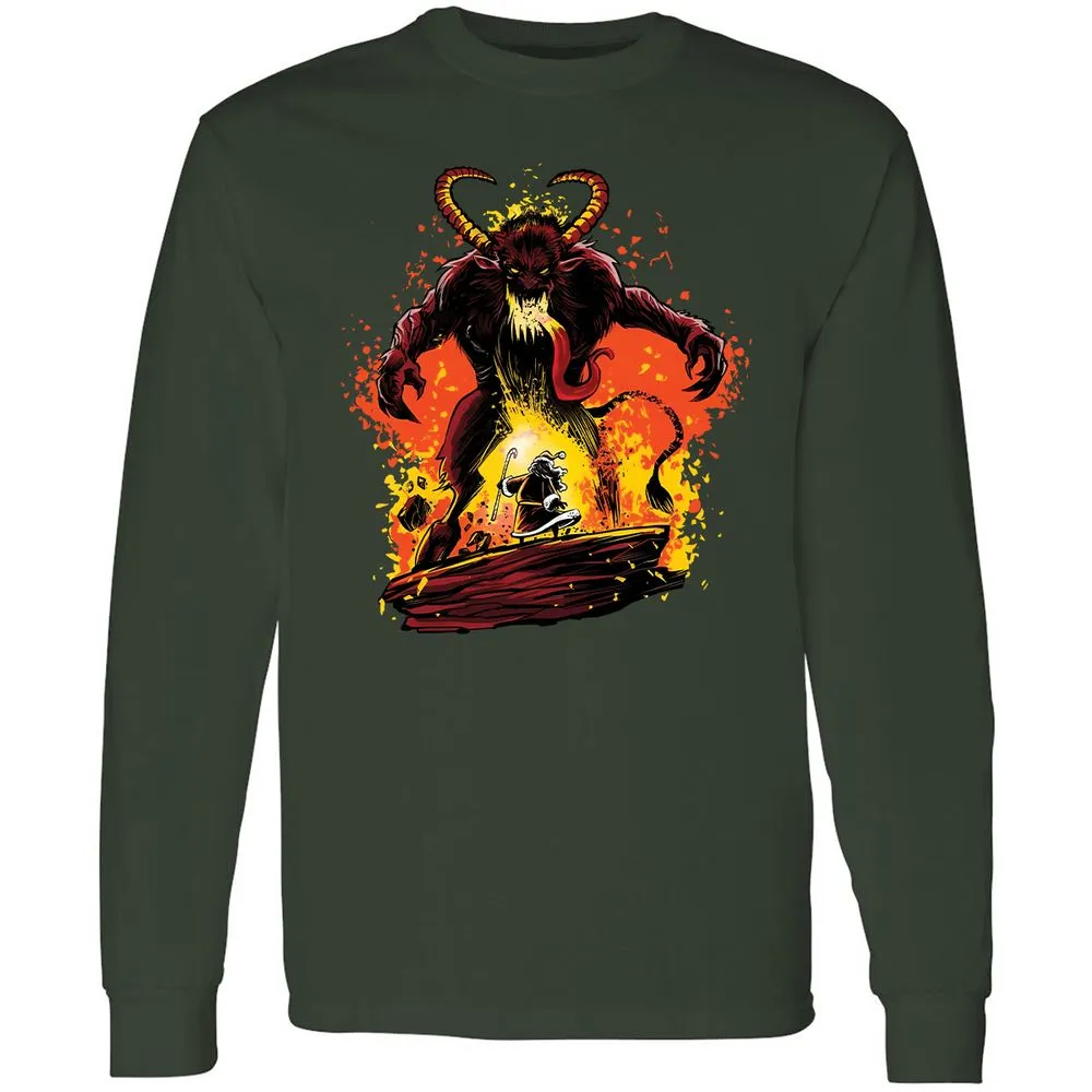 Long Sleeve T-Shirt - 1A6VJ9FY - Forest Green - 4