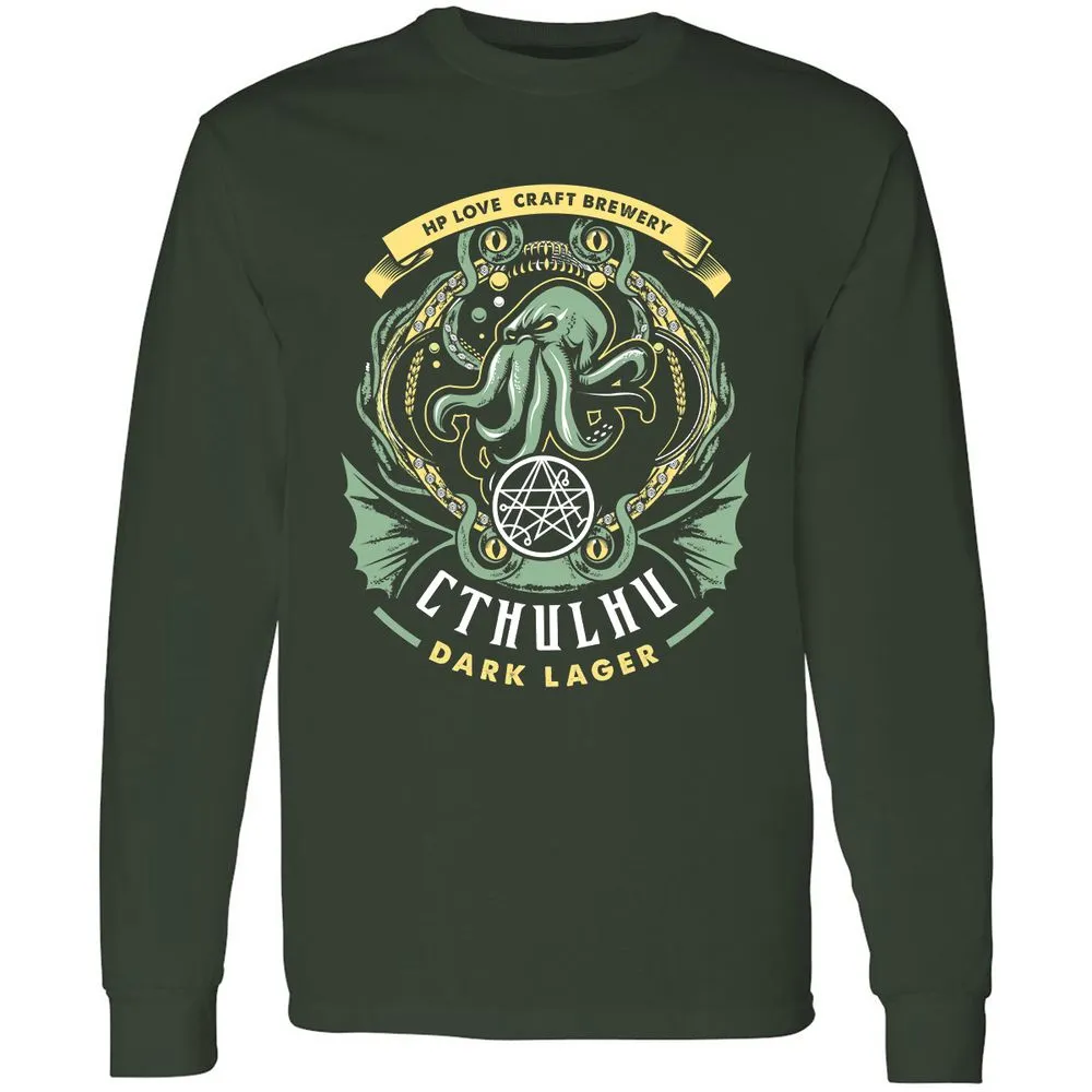 Long Sleeve T-Shirt - A5H4NT66 - Forest Green - 4