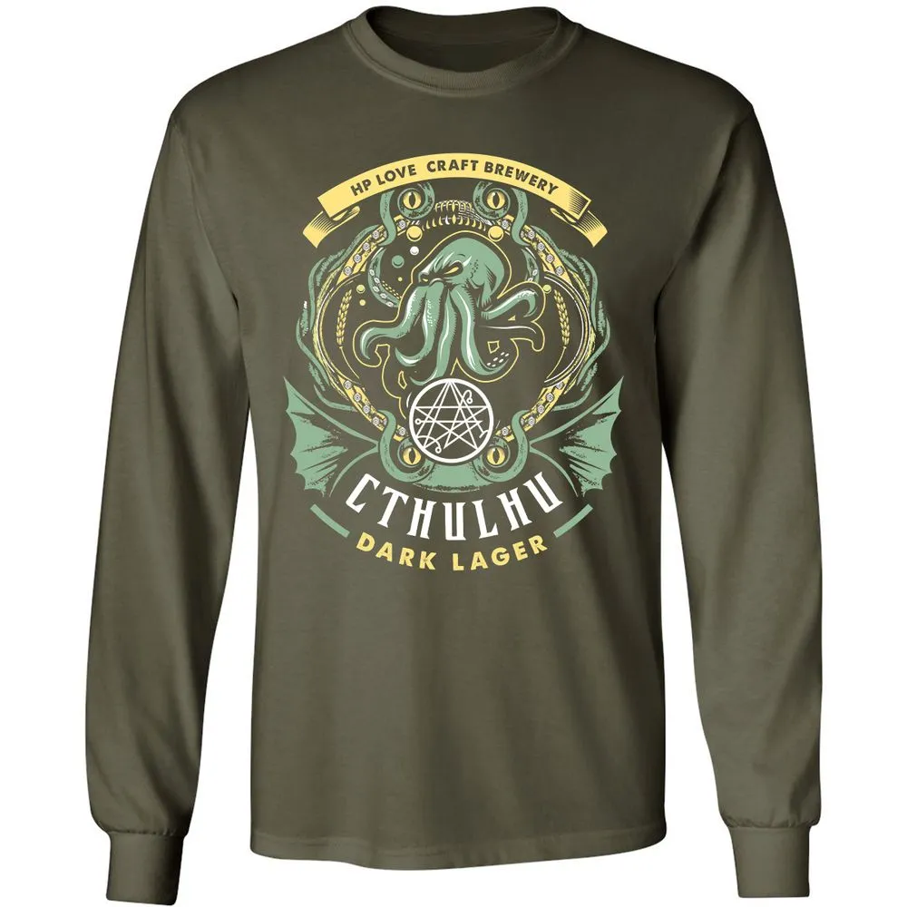 Long Sleeve T-Shirt - A5H4NT66 - Military Green - 16