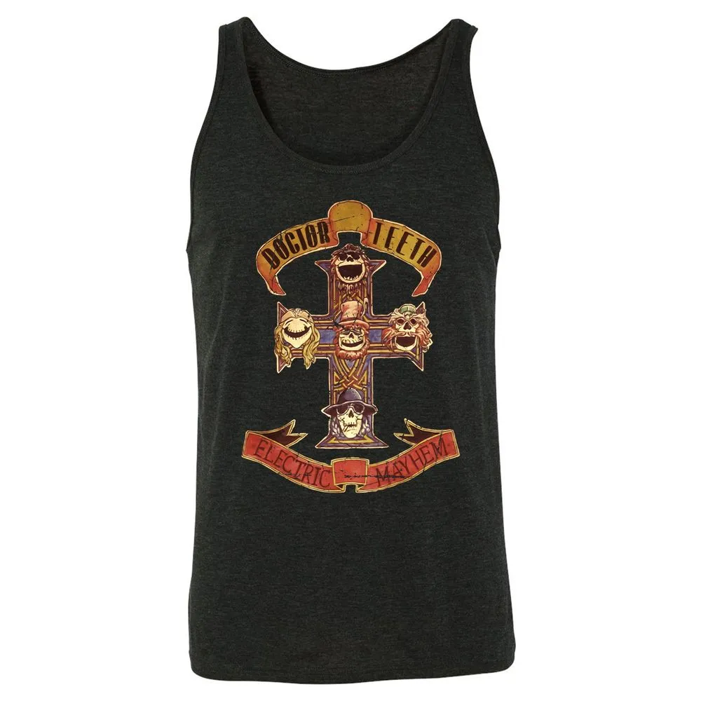 Unisex Jersey Tank - VJ6RT692 - Charcoal Black Triblend - 5