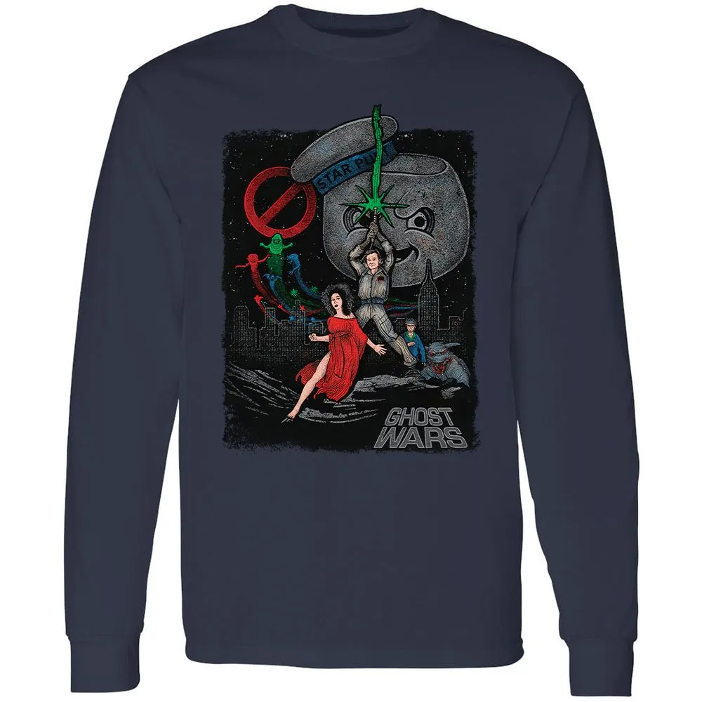 Long Sleeve T-Shirt - XBV27RKM - Navy - 2