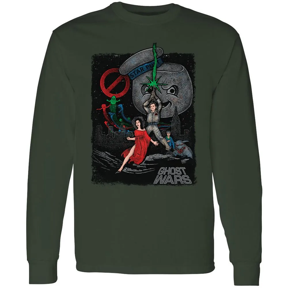 Long Sleeve T-Shirt - XBV27RKM - Forest Green - 4