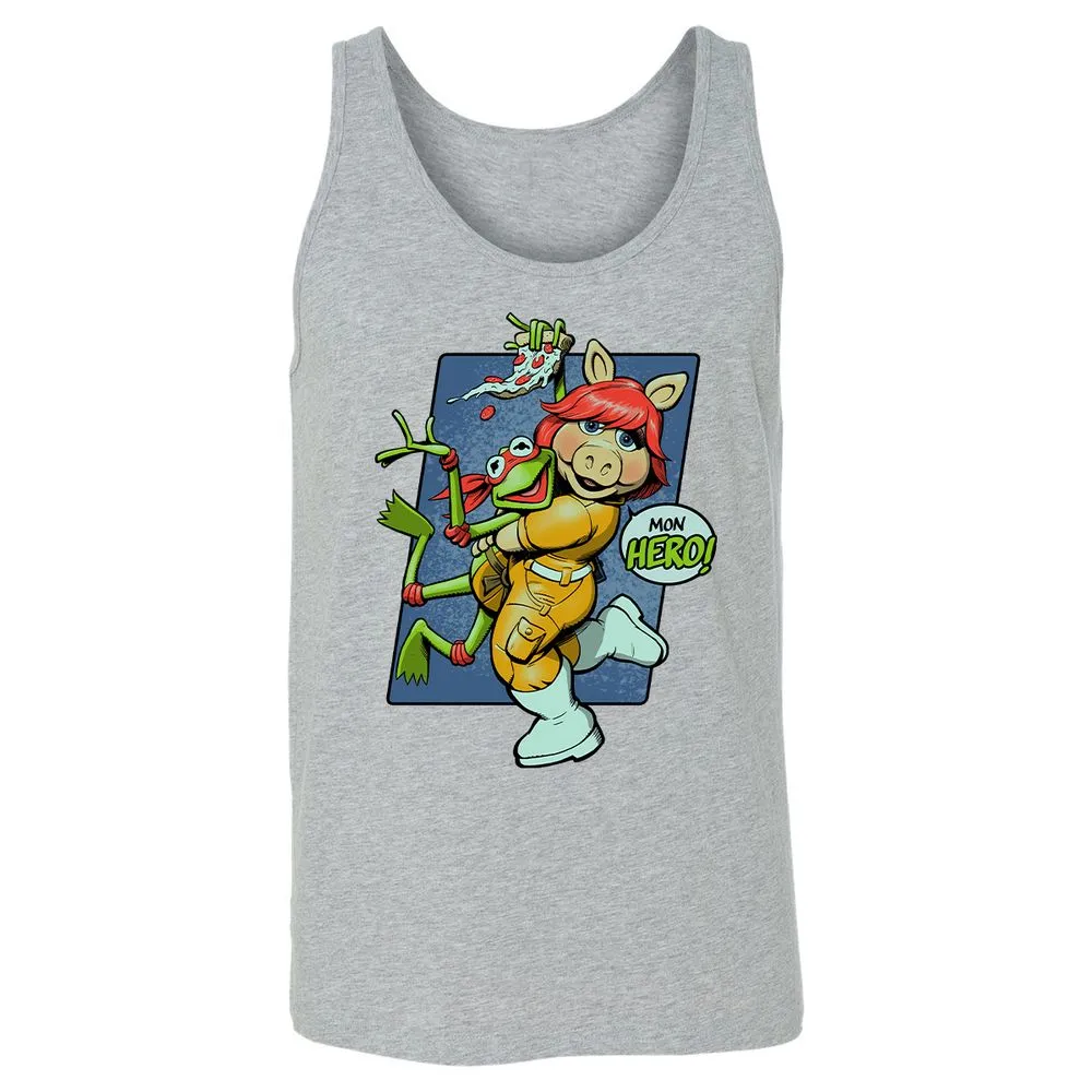 Unisex Jersey Tank - 3PT34J58 - Athletic Heather - 4