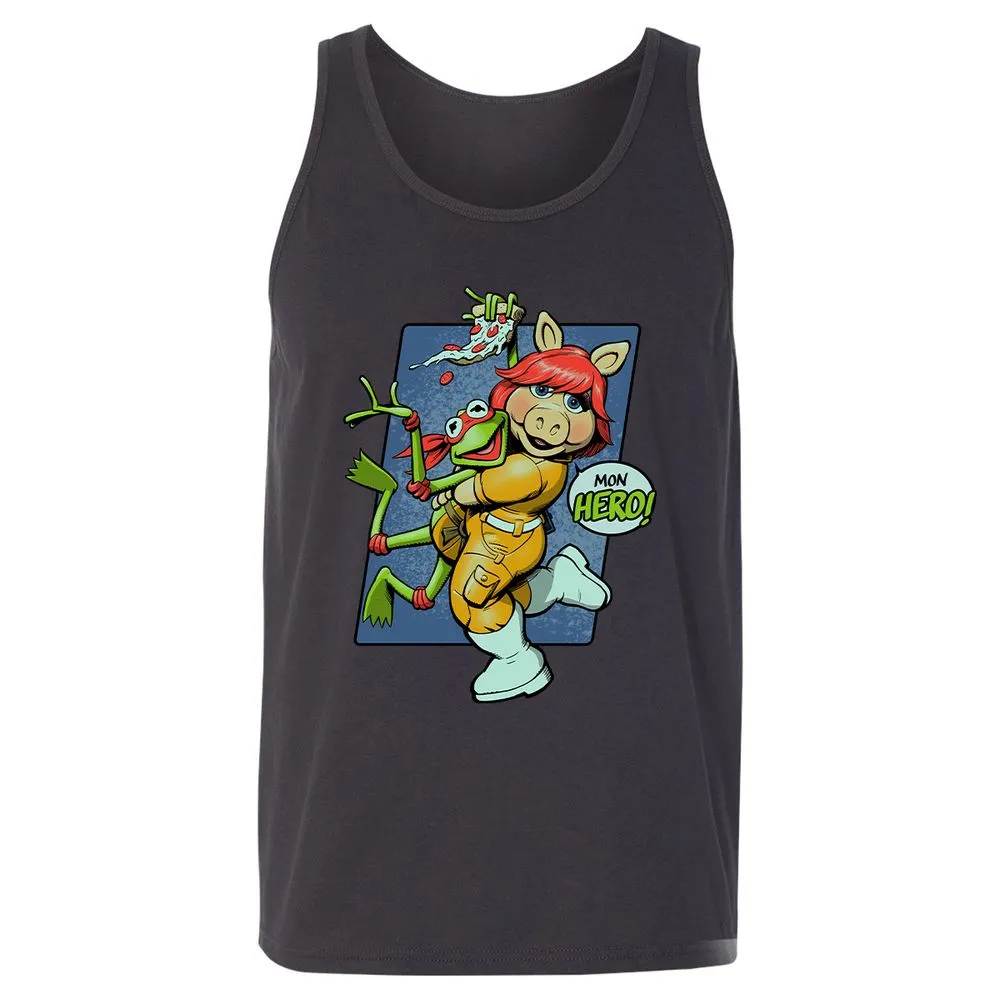 Unisex Jersey Tank - 3PT34J58 - Dark Grey - 7
