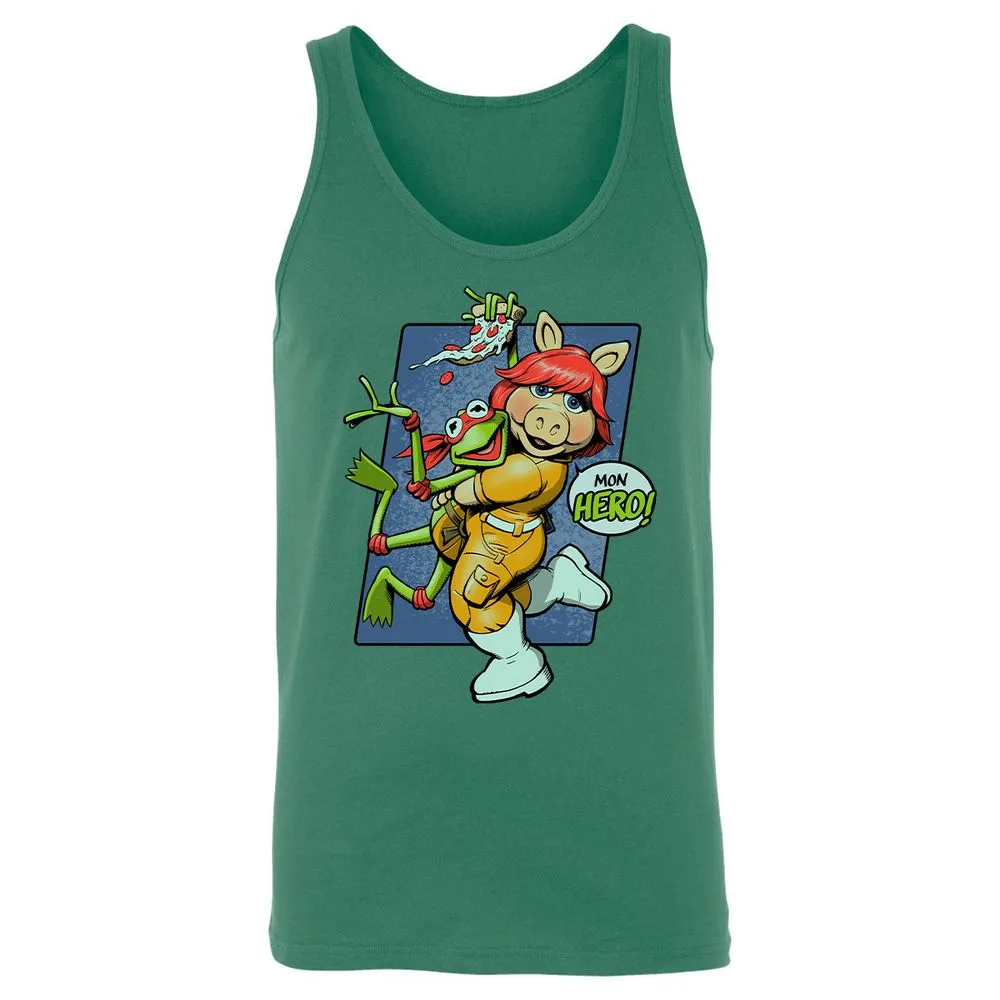 Unisex Jersey Tank - 3PT34J58 - Kelly - 9