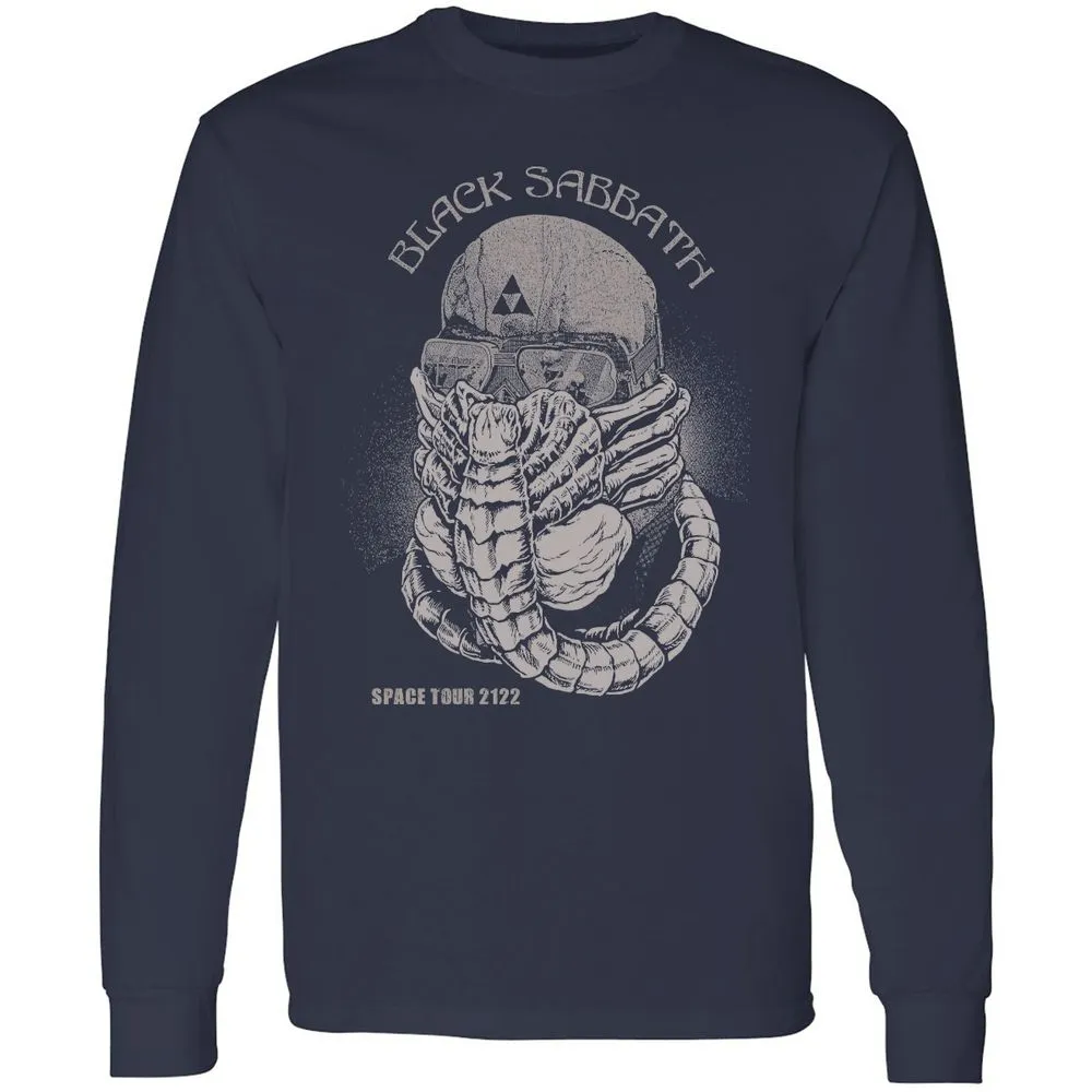 Long Sleeve T-Shirt - E2SJRSQ1 - Navy - 2