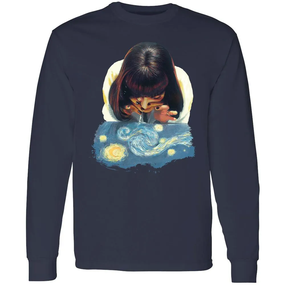 Long Sleeve T-Shirt - ZKT5D44S - Navy - 2