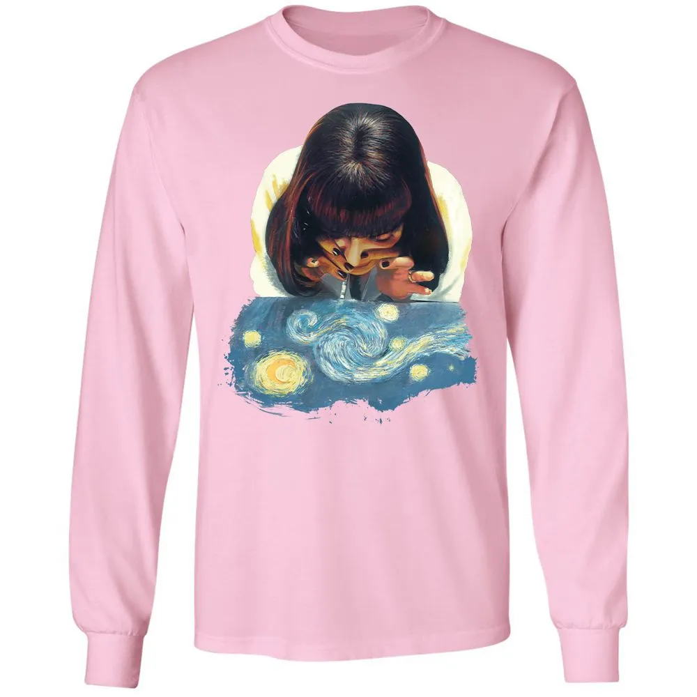 Long Sleeve T-Shirt - ZKT5D44S - Light Pink - 3