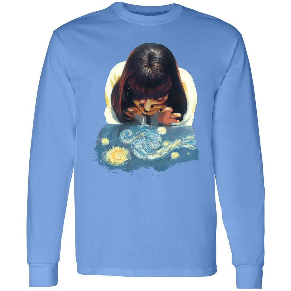 Long Sleeve T-Shirt - ZKT5D44S - Carolina Blue - 12